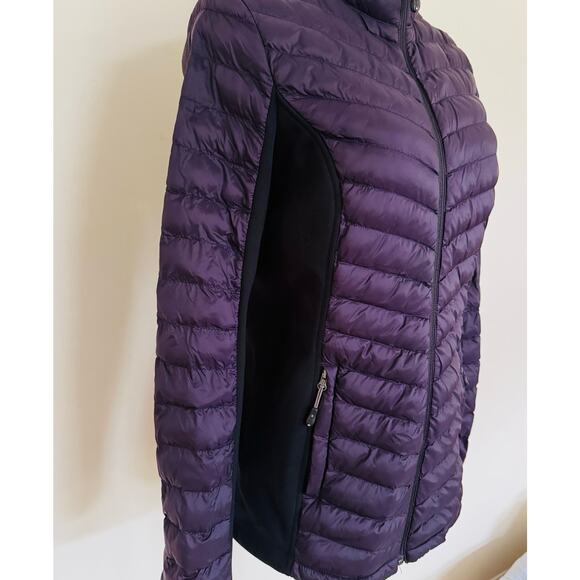 32 Degrees Heat Women Dark Blackberry Lightweight Packable Full Zip Jacket Small - Picture 7 of 13